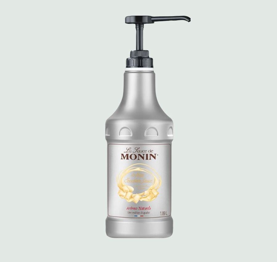 Monin White Chocolate Sauce 1.89L