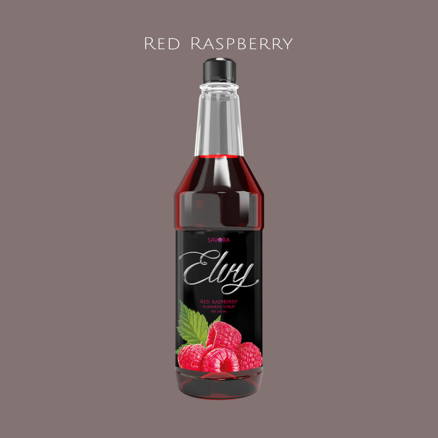 RED RASPBERRY SYRUP - 1L