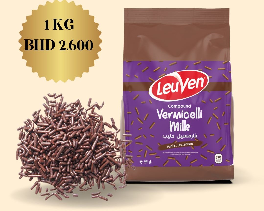Leuven Milk Chocolate Sprinkles -1 KG