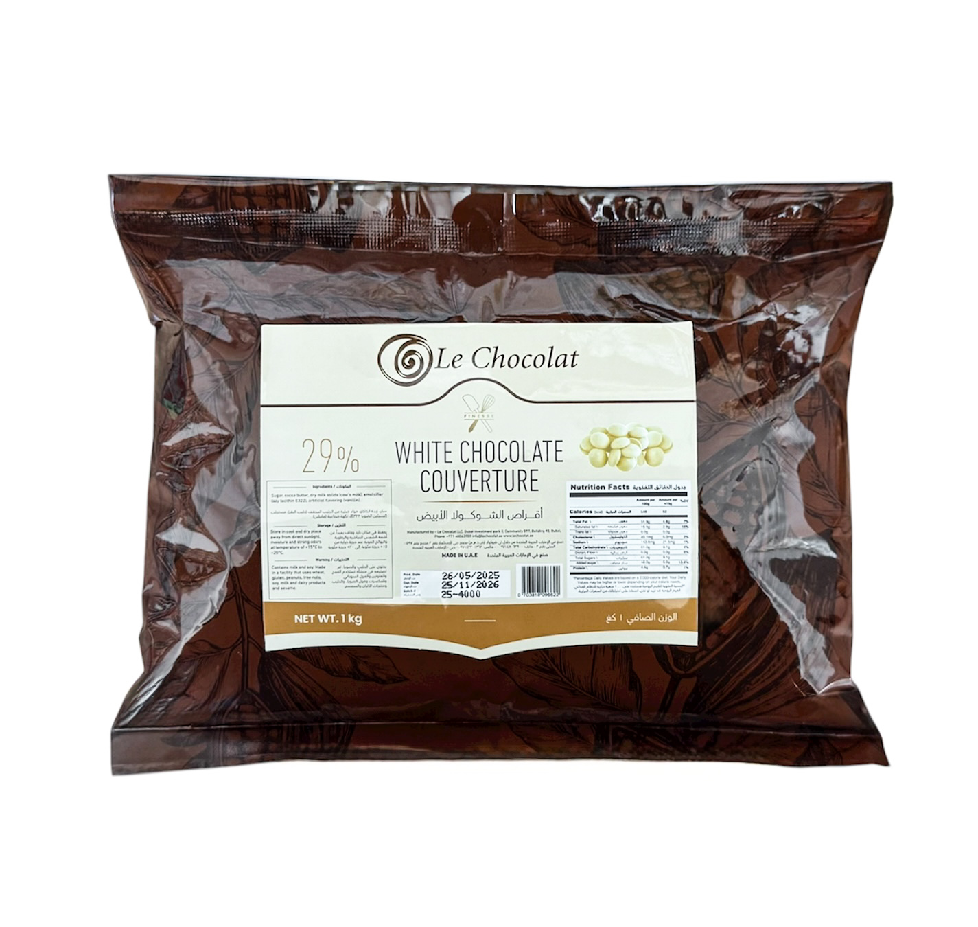 Le Chocolat White Chocolate 