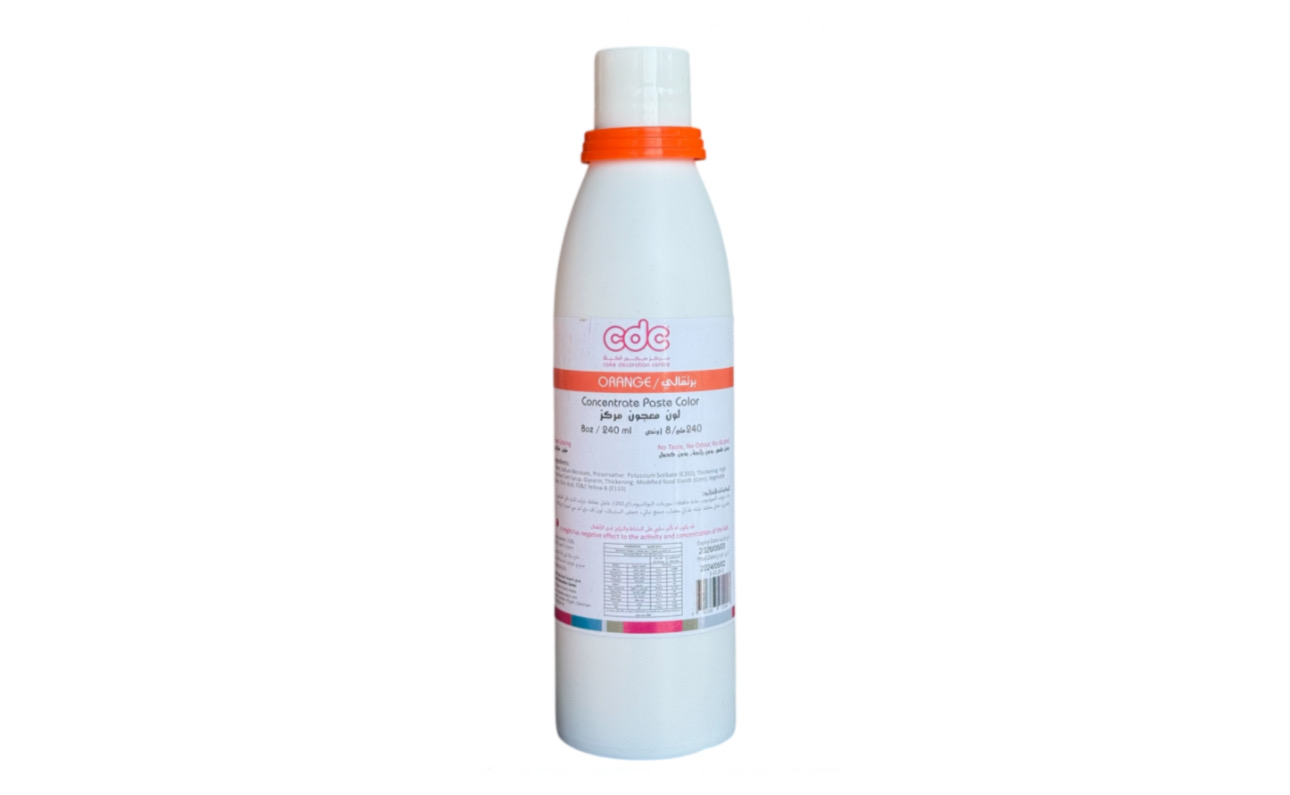 Concentrate Paste Orange Color 240 ml 
