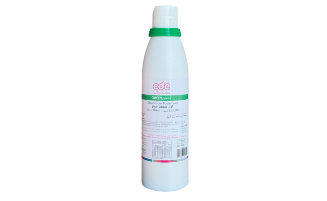 Concentrate Paste Green Color 240 ml 