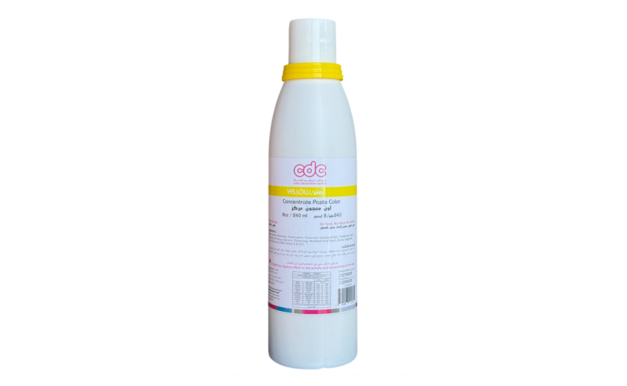 Concentrate Paste Yellow Color 240 ml 