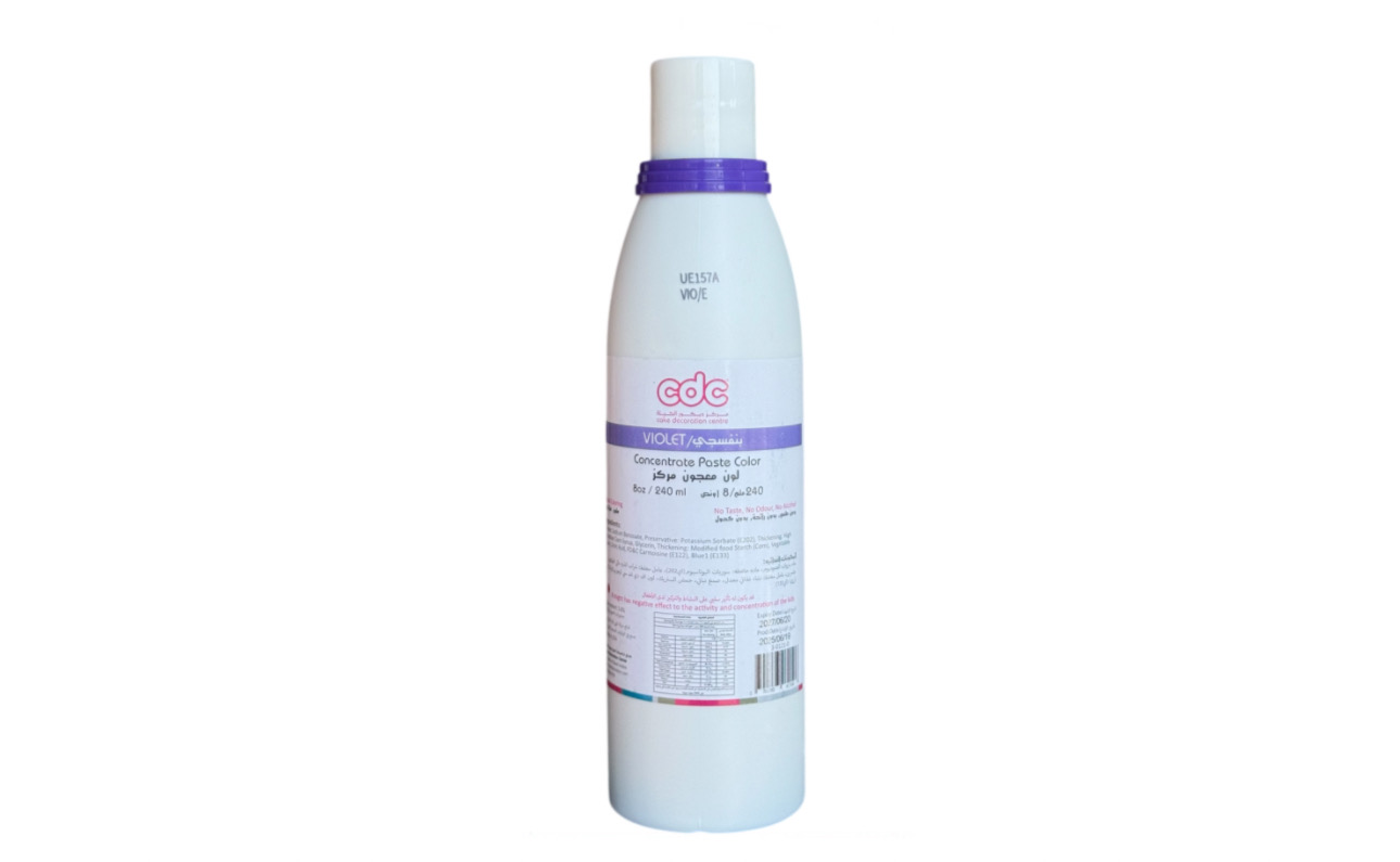 Concentrate Paste Violet Color 240 ml 