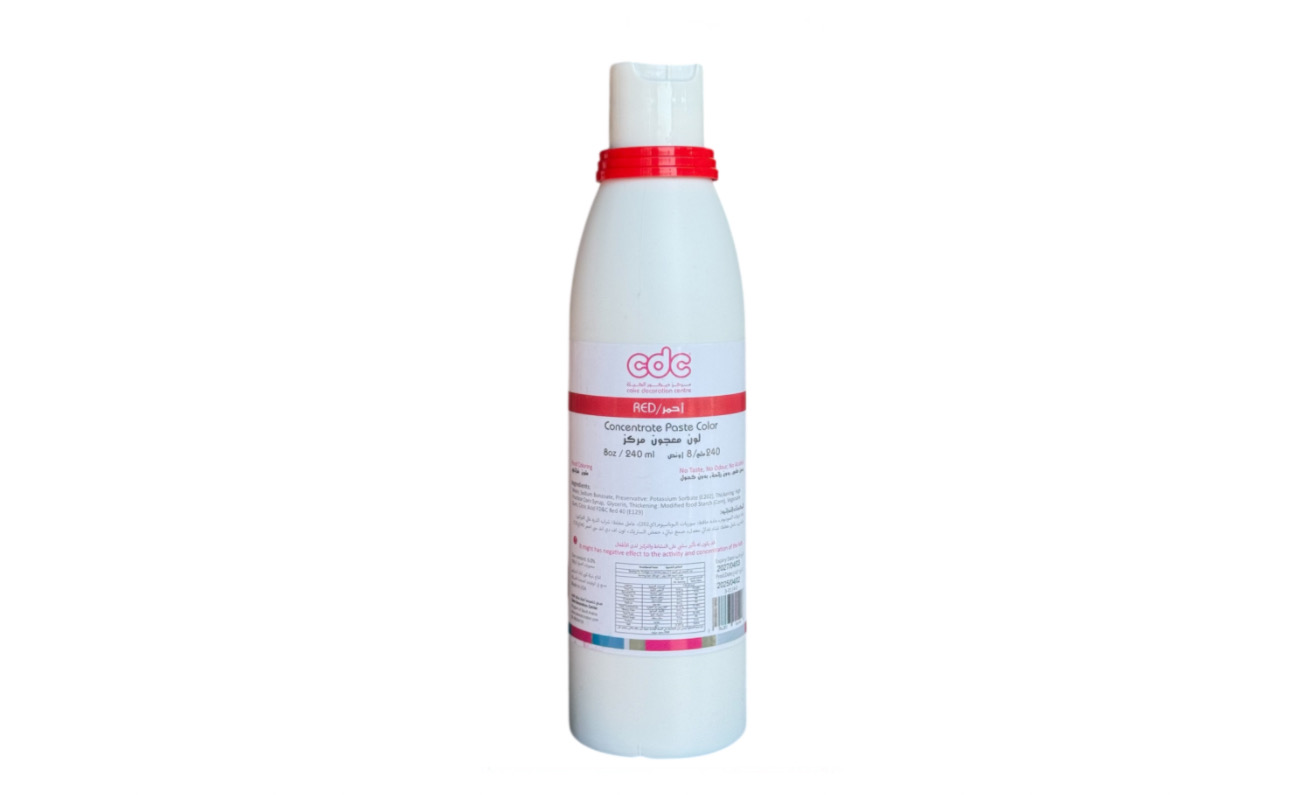 Concentrate Paste Red Color 240 ml 