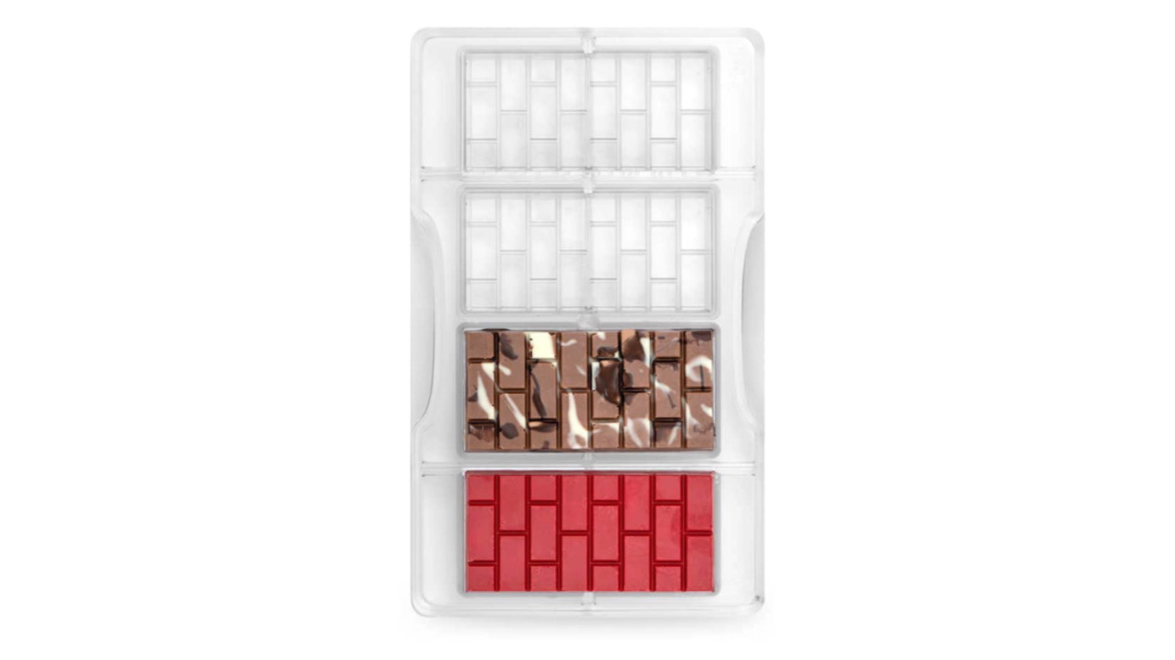 Chocolate Mould 4 Cavità ø 85 x 42 x 10 h mm - 0050127