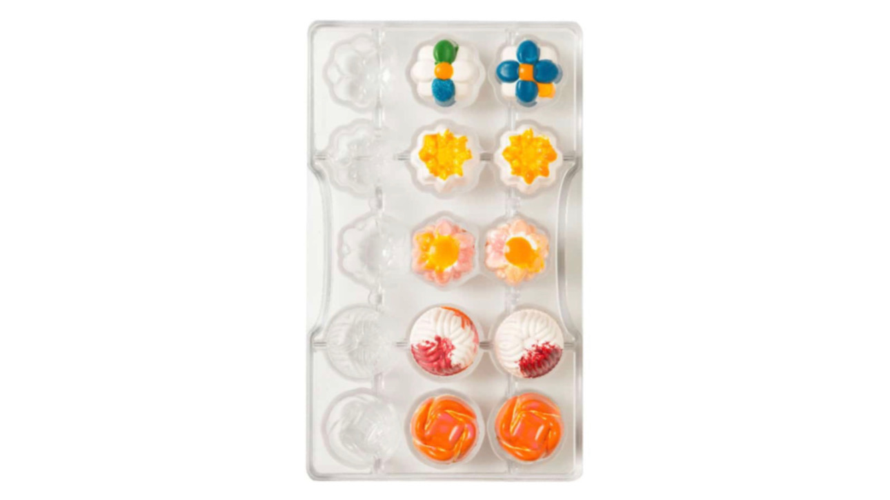 Chocolate mould 15 Cavità ø 30 x 20 h mm - 0050159