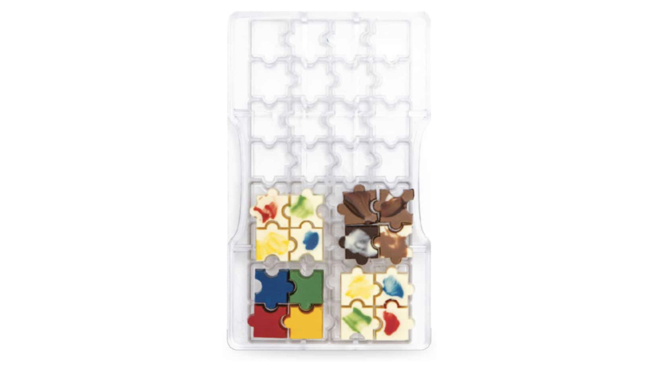 Chocolate mould 32 Cavità 20 x 10 h mm - 0050123