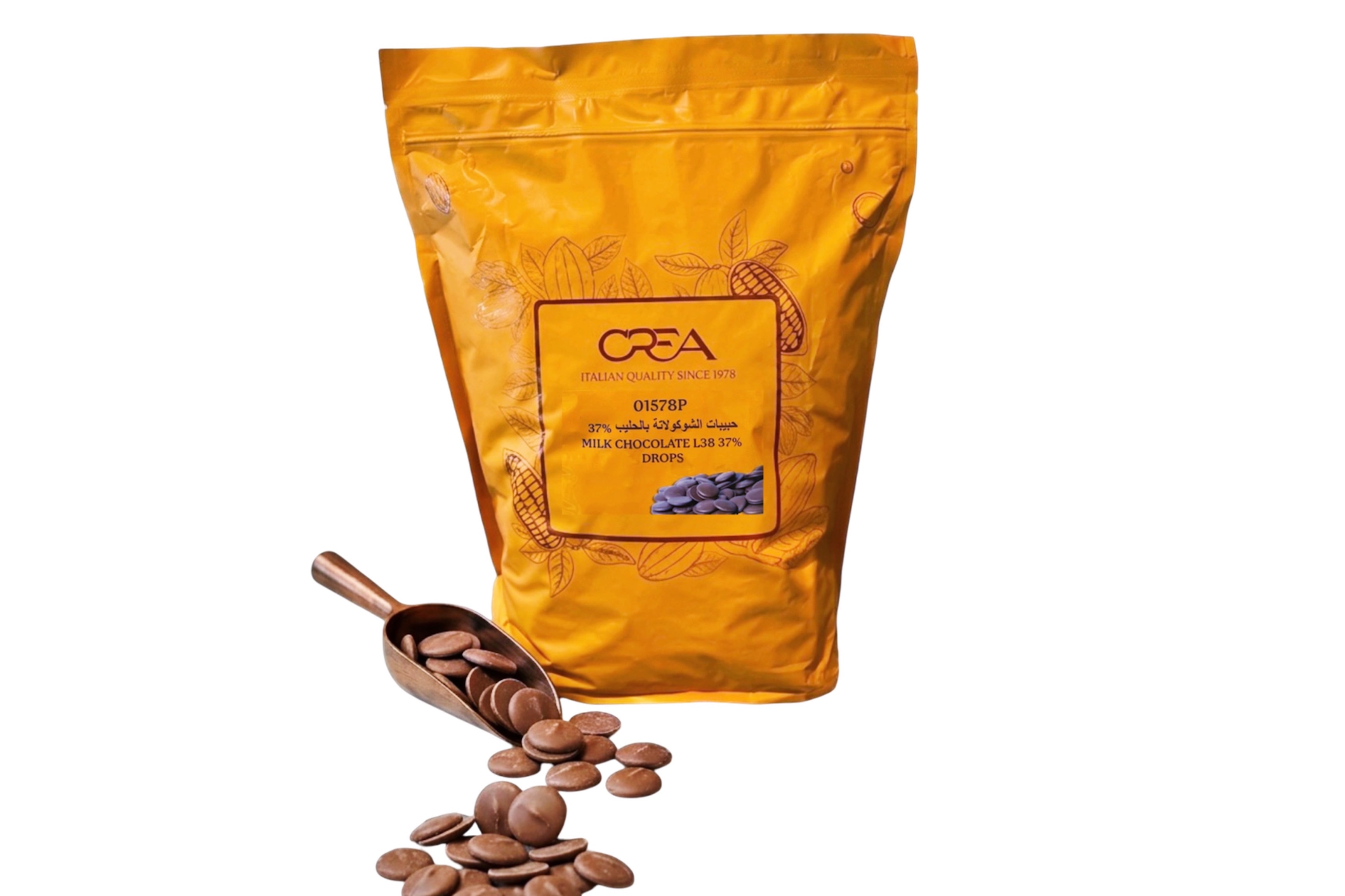 Crea Milk Chocolate Coins 37%