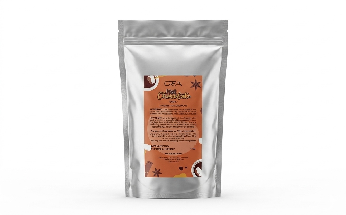 Crea Dark Hot Chocolate Powder 1 KG