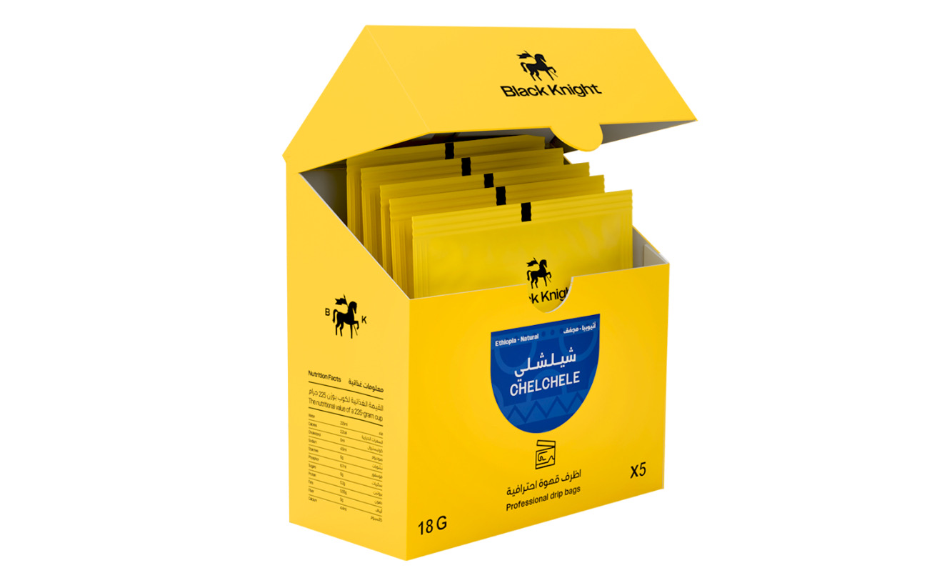 BLACK KNIGHT CHELCHELE PROFESSIONAL DRIP BAGS X5
